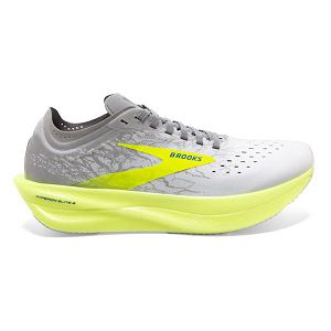 Brooks Hyperion Elite 2 Road Running Shoes - Womens, White/Silver/Yellow | IE-BEP462810